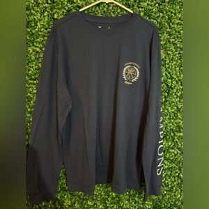 Men’s Long Sleeve Navy Shirt